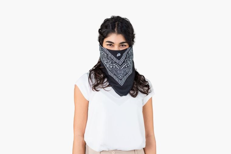 Bandana jako maseczka Bandana jako maseczka