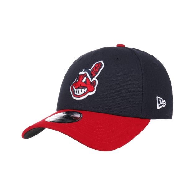 MLB Indians team 90’s cap 90's Cleveland Indians 2 Tone Plain Logo MLB Snapback Hat